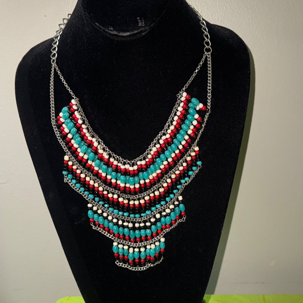 Multicolor Beaded Necklace